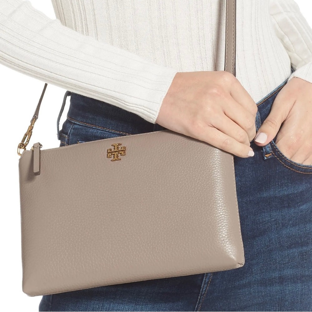 Kira pebbled leather cross body.